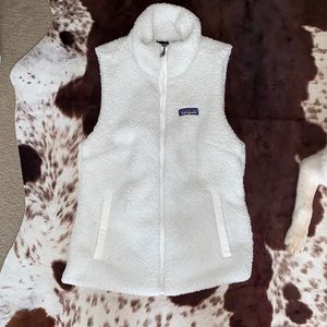 White Patagonia Vest